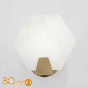 Настенный светильник Eurosvet Marble 60158/1 латунь a065048 - Фото 1