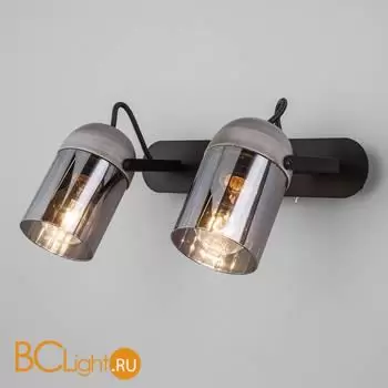 Настенный светильник Eurosvet Mars 20122/2 черный / серый a052951