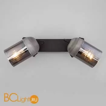 Настенный светильник Eurosvet Mars 20122/2 черный / серый a052951 - Фото 1