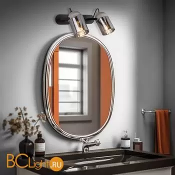 Настенный светильник Eurosvet Mars 20122/2 черный / серый a052951 - Фото 2