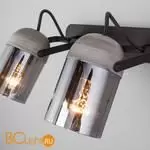 Настенный светильник Eurosvet Mars 20122/2 черный / серый a052951 - Фото 0