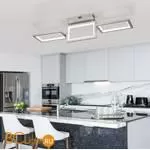 Потолочный светильник Eurosvet Maya 90223/3 серебряный - Фото 2