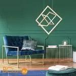 Подвесной светильник Eurosvet Maya 90224/3 золотой