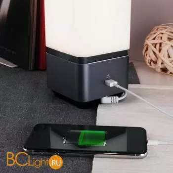 Настольный светильник Eurosvet Media 80418/1 серебристый - Фото 3