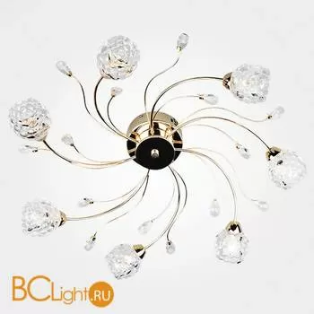 Потолочная люстра Eurosvet Melani 80102/7 золото