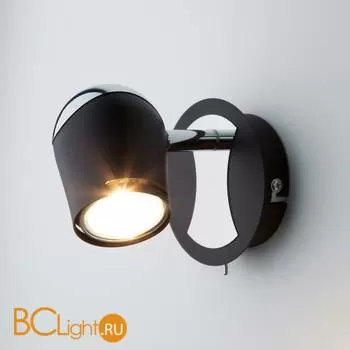 Бра Eurosvet Middle 20057/1 хром/черный