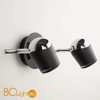 Бра Eurosvet Middle 20057/2 хром/черный - Фото 0