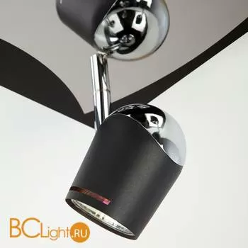 Потолочный светильник Eurosvet Middle 20057/4 хром/черный - Фото 1