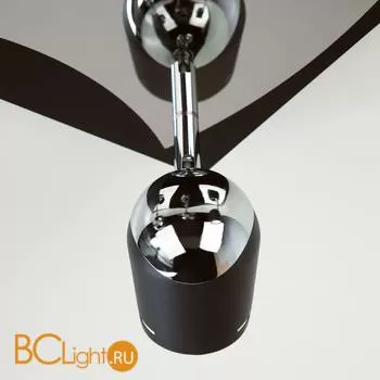 Потолочный светильник Eurosvet Middle 20057/4 хром/черный - Фото 2