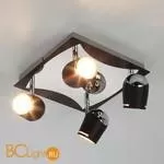 Потолочный светильник Eurosvet Middle 20057/4 хром/черный