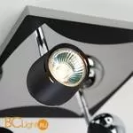 Потолочный светильник Eurosvet Middle 20057/4 хром/черный - Фото 0