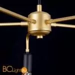 Потолочная люстра Eurosvet Mikko 70053/5 черный/золото - Фото 3