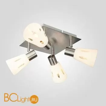 Потолочная люстра Eurosvet Милан 20041/4 сатин-никель