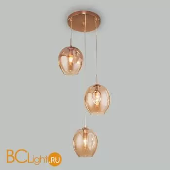 Подвесной светильник Eurosvet Mill 50195/3 золото - Фото 1