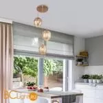 Подвесной светильник Eurosvet Mill 50195/3 золото - Фото 2