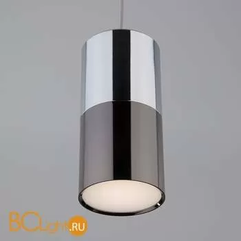 Подвесной светильник Eurosvet Mini Topper 50146/1 хром/черный жемчуг - Фото 1