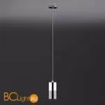 Подвесной светильник Eurosvet Mini Topper 50146/1 хром/черный жемчуг - Фото 2