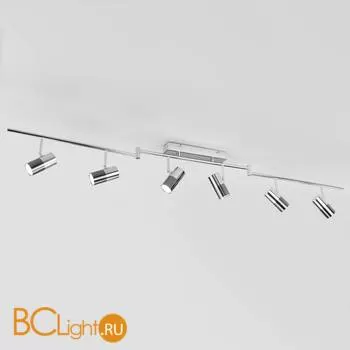 Потолочный светильник Eurosvet Mini Topper 20086/6 LED хром/черный жемчуг 30W - Фото 0