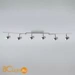 Потолочный светильник Eurosvet Mini Topper 20086/6 LED хром/черный жемчуг 30W - Фото 1