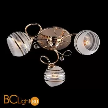 Потолочная люстра Eurosvet Мирабелла 9134/3 золото