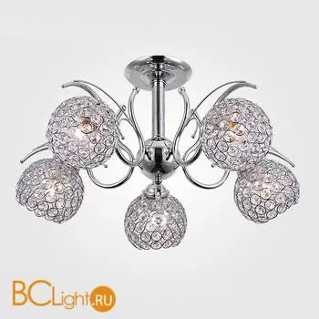 Потолочная люстра Eurosvet Mirage 7777/5 хром