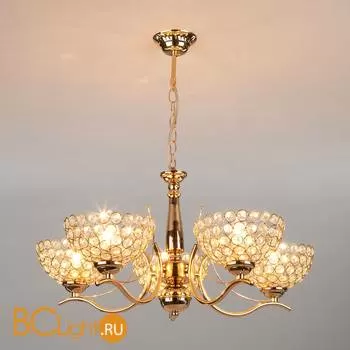 Люстра Eurosvet Mirage 30119/5 золото - Фото 2
