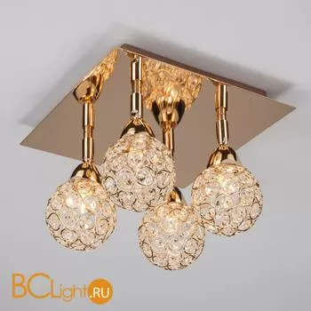 Потолочный светильник Eurosvet Mirage 20042/4 золото - Фото 1