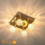 Потолочный светильник Eurosvet Mirage 20042/4 золото - Фото 2