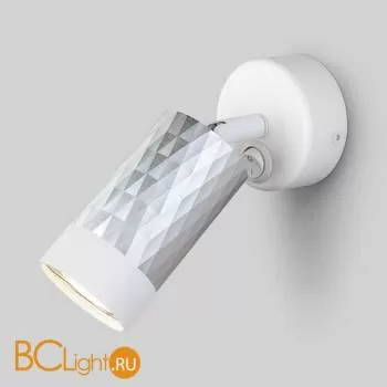 Настенный светильник Eurosvet Mizar 20088/1 белый / серебро