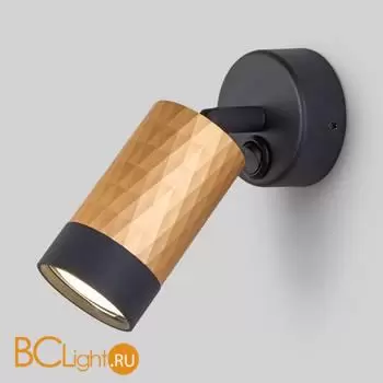 Настенный светильник Eurosvet Mizar 20088/1 черный/золото a050499