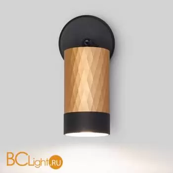 Настенный светильник Eurosvet Mizar 20088/1 черный/золото a050499 - Фото 1