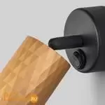 Настенный светильник Eurosvet Mizar 20088/1 черный/золото a050499 - Фото 0