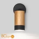 Настенный светильник Eurosvet Mizar 20088/1 черный/золото a050499 - Фото 1