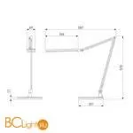 Настольная лампа Eurosvet Modern 80420/1 графит - Фото 4