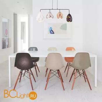 Подвесной светильник Eurosvet Moire 50084/4 черный - Фото 6