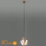 Подвесной светильник Eurosvet Moire 50157/1 золото - Фото 0