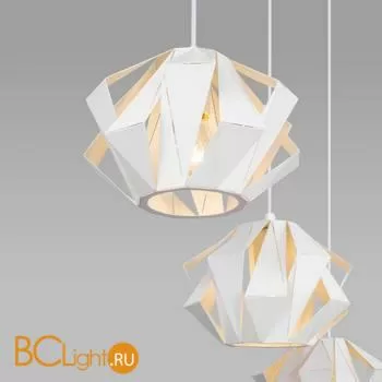 Подвесной светильник Eurosvet Moire 50137/3 белый a056834 - Фото 1