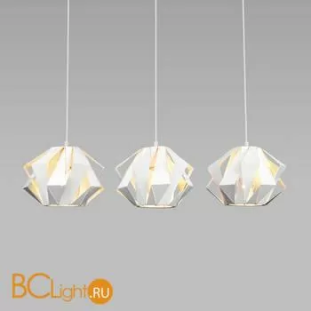 Подвесной светильник Eurosvet Moire 50137/3 белый a056834 - Фото 0