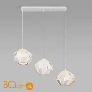 Подвесной светильник Eurosvet Moire 50137/3 белый a056834 - Фото 2