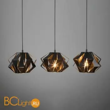 Подвесной светильник Eurosvet Moire 50137/3 черный a056835 - Фото 0