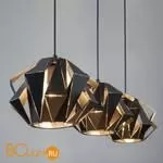 Подвесной светильник Eurosvet Moire 50137/3 черный a056835 - Фото 1