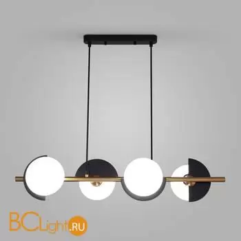 Подвесной светильник Eurosvet Moity new 70149/4 черный/латунь a064820