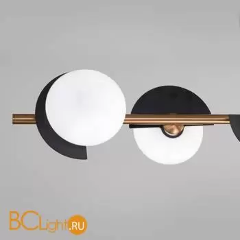 Подвесной светильник Eurosvet Moity new 70149/6 черный/латунь a064821 - Фото 0