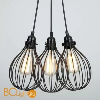 Подвесной светильник Eurosvet Moll 50059/3 черный