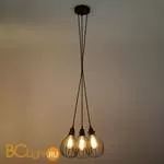 Подвесной светильник Eurosvet Moll 50059/3 черный - Фото 1