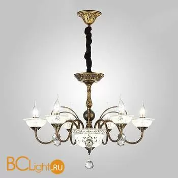 Люстра Eurosvet Monro 60049/6 черный с золотом