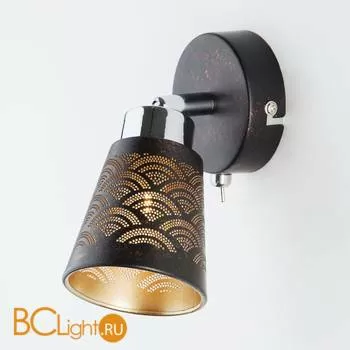 Бра Eurosvet Monte 20061/1 черный - Фото 1