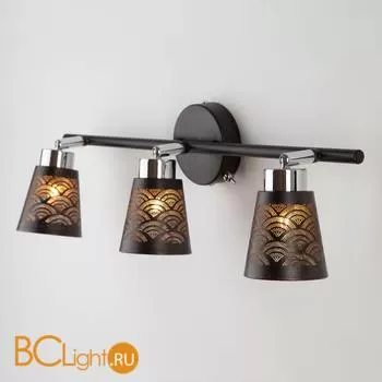 Бра Eurosvet Monte 20061/3 черный - Фото 0