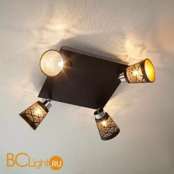 Потолочный светильник Eurosvet Monte 20061/4 черный