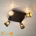 Потолочный светильник Eurosvet Monte 20061/4 черный